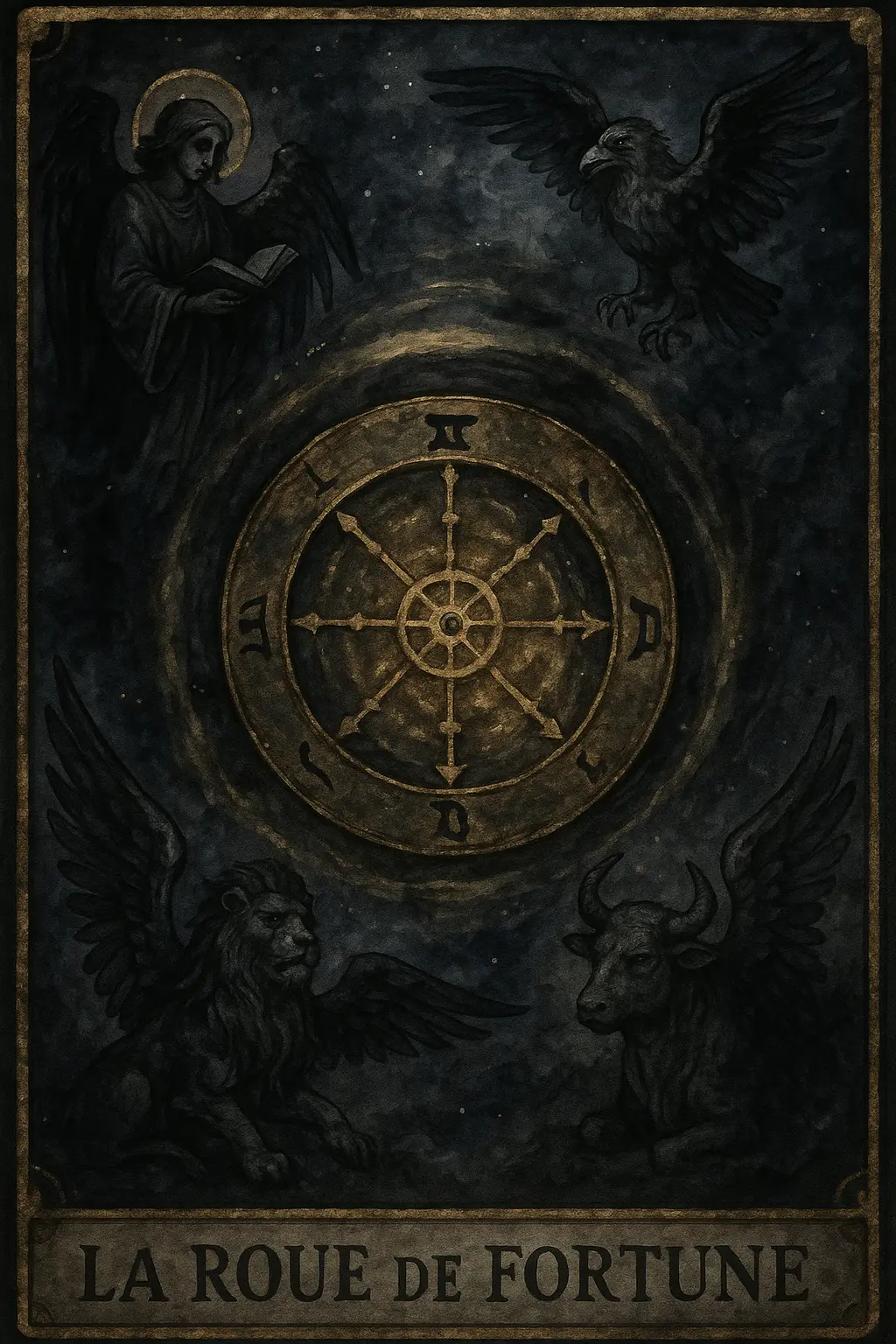 La Roue de Fortune — arcane majeur du tarot