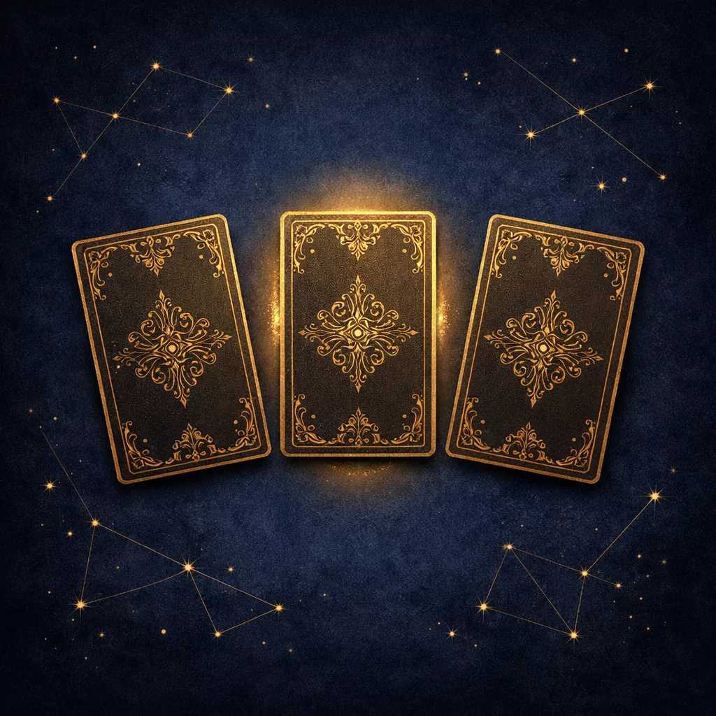 Tirage à trois cartes pour aider à la décision
